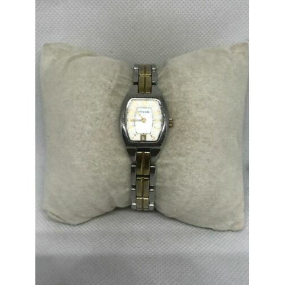 Fossil ES2074 Women Stainless Steel Analog Mother-of-Pearl Dial Wrist Watch Ff51